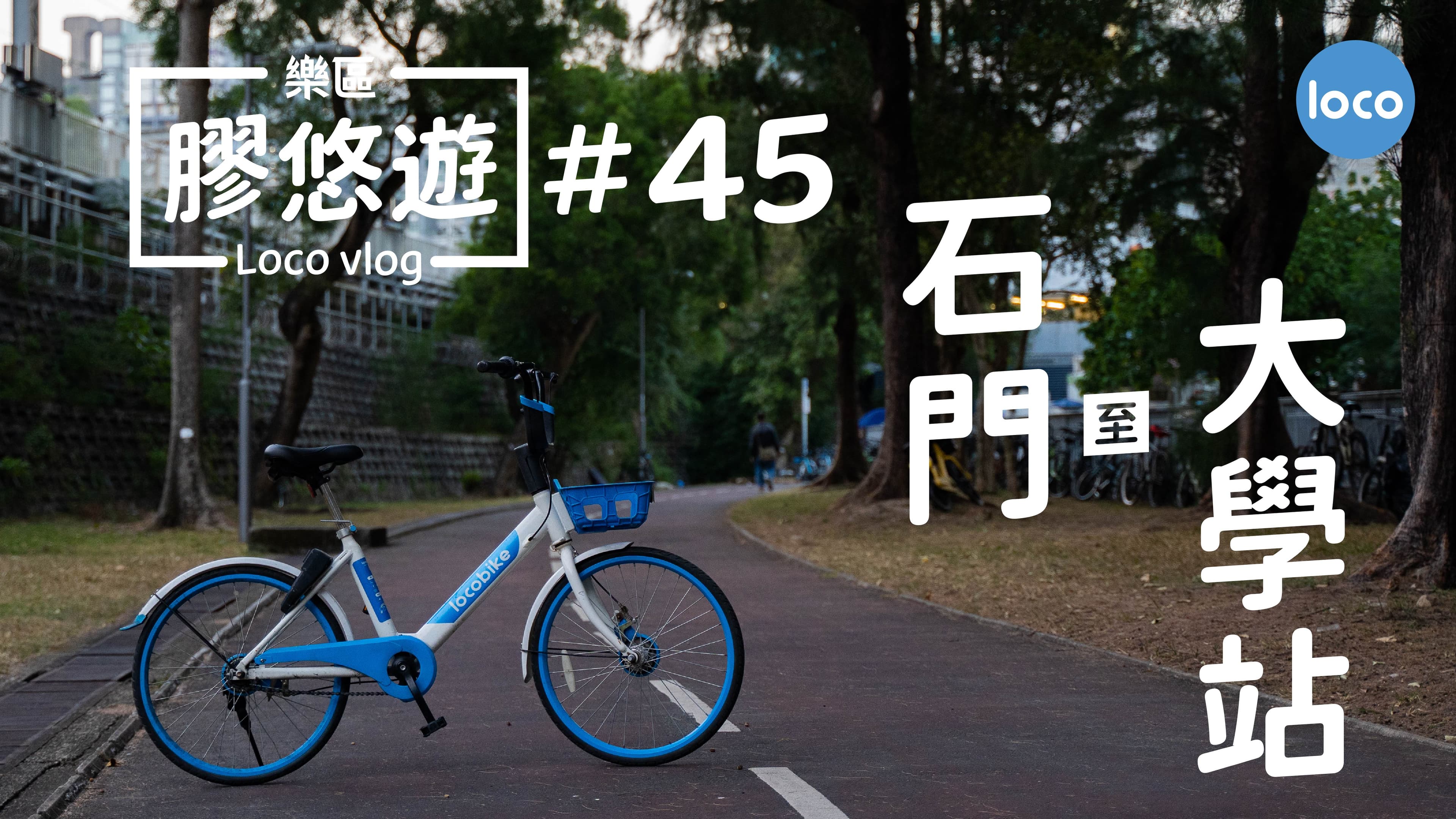 Cycling route from Shek Mun to University Station